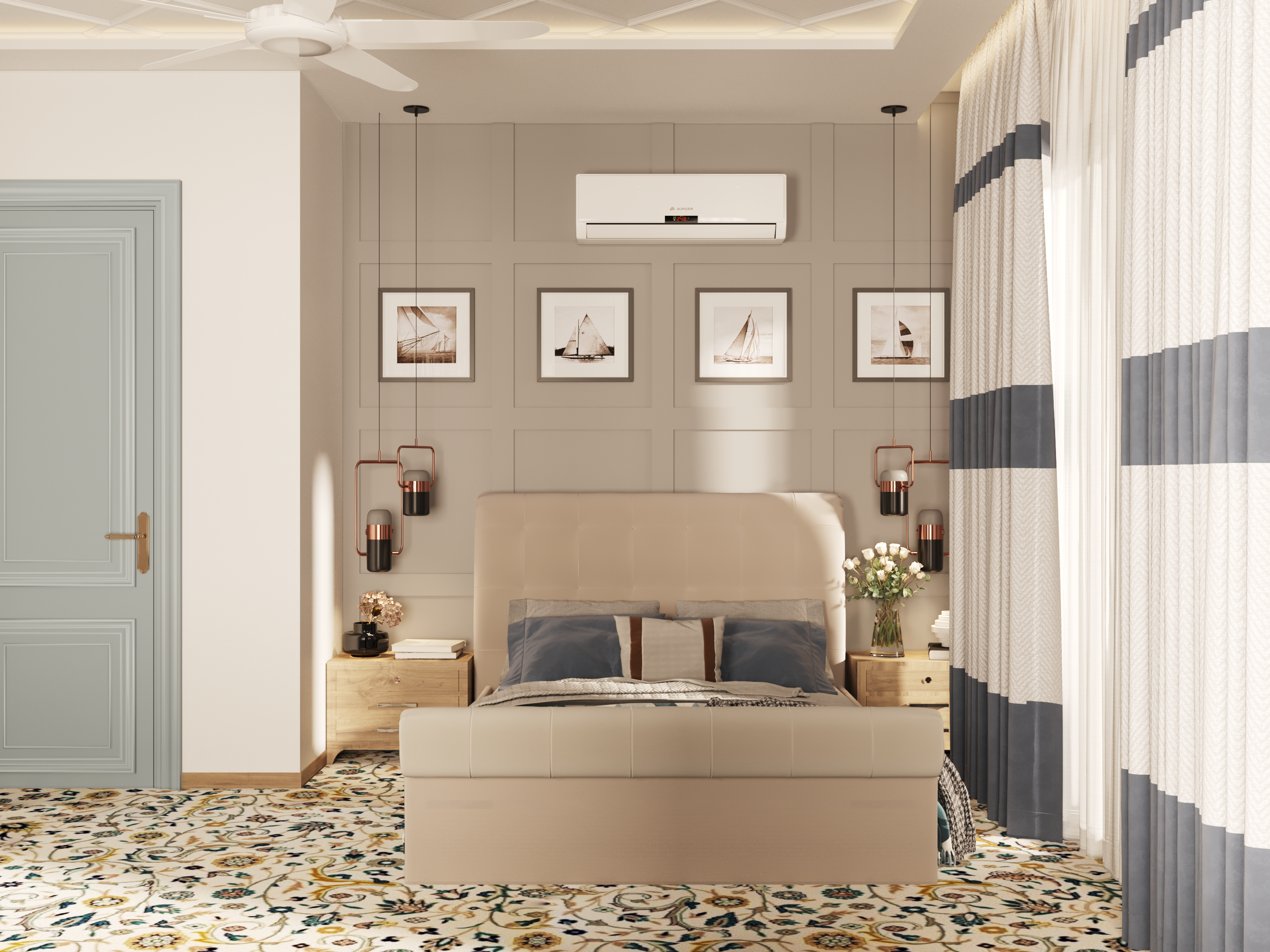 Bedroom interior — Feroz Residence